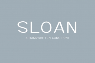 Sloan Font Download