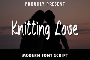Knitting Love Font Download