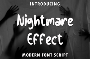 Nightmare Effect Font Download