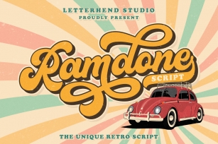 Ramdone - Retro Script Font Download