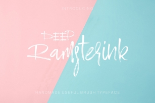Ramsterink Brush Font Font Download