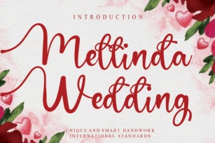 Mellinda Wedding Font Download
