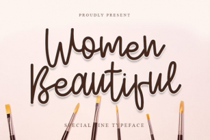 Women Beautiful Font Download