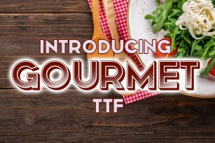 Gourmet Font Download