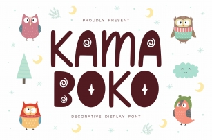 Kamaboko - Decorative Display Font Font Download