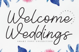 Welcome Weddings Font Download