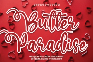 Butter Paradise Font Download