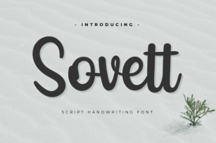 Sovett Font Download