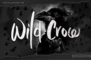 Wild Crow - WEB FONT Font Download