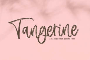 Tangerine - A Handwritten Script Font Font Download