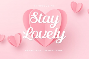 Stay Lovely Font Download
