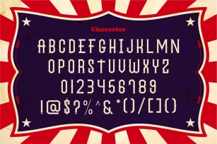 The Circus Show - Display Typeface Font Download