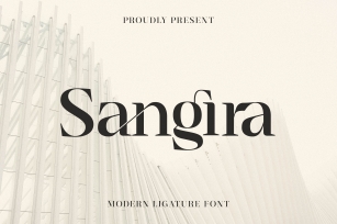 Sangira Font Download