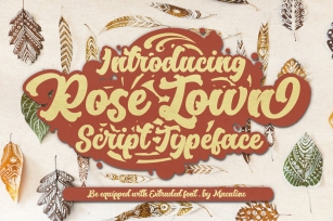 Rose Town Retro Font Font Download