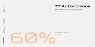 TT Autonomous Font Download