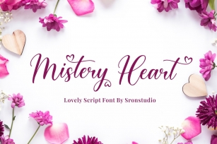 Mistery Heart - Calligraphy Font Font Download