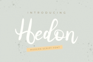 Hedon Font Download