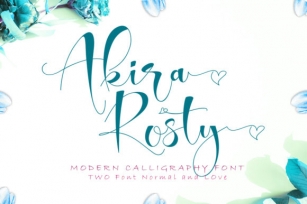 Akira Rosty Font Download
