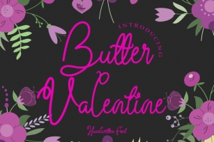 Butter Valentine Font Download