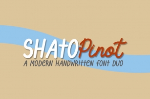 Shato Pinot Duo Font Download