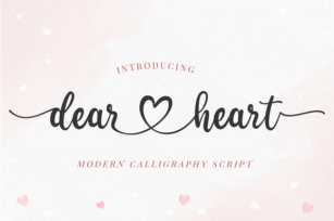 Dear Heart Font Download