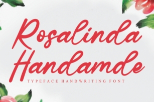 Rosalinda Handamde Font Download