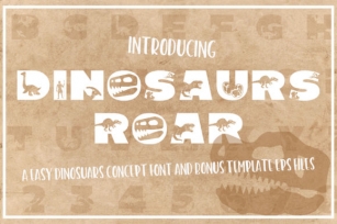 Dinosaurus Roar Font Download