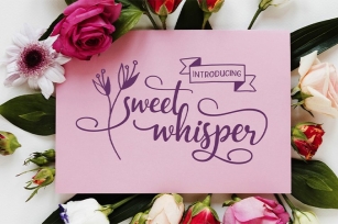 Sweet Whisper || duo font Font Download