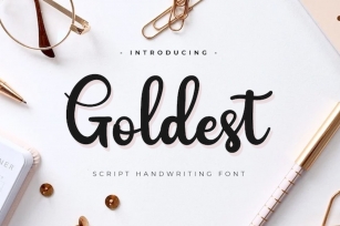 Goldest Font Download