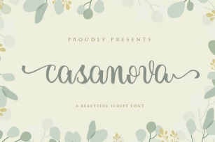 Casanova Script Font Download