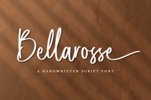 Bellarosse  Elegant Script Font Font Download