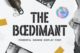 The Boedimant Font Download
