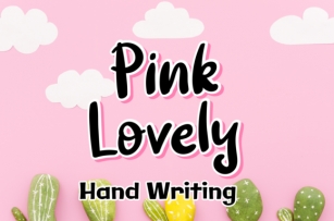 Pink Lovely Font Download