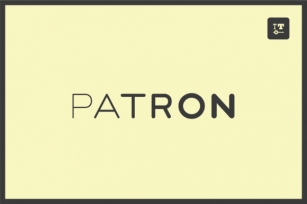 Patron Font Download