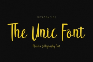 The Unic Font Download