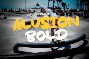 Alusion Bold Font Download