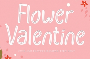 Flower Valentine Font Download