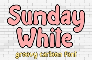 Sunday White Font Download