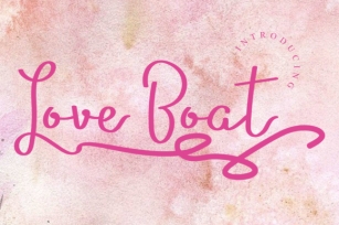 Love Boat Font Download