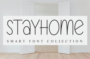 Stayhome Font Download