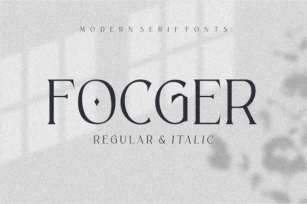 Focger Font Download