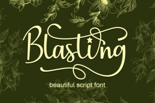 Blasting Font Download