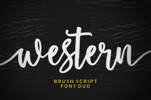 Western Font Duo Font Download