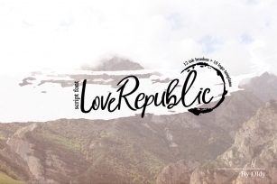 LoveRepublic/font+logo templates Font Download
