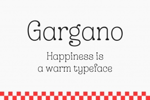 Gargano Font Download