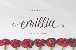Emillia Script Font Download