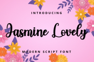 Jasmine Lovely Font Download