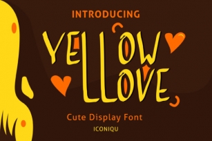 Yellow Love Font Download