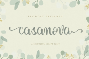 Casanova Font Download