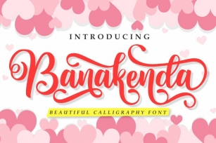 Banakenda | A Beautiful Calligraphy Font Font Download